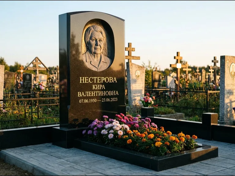 Памятник с барельефом — выполненная работа 12 в Новокузнецке