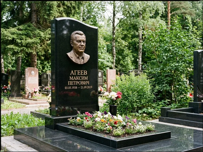 Памятник с барельефом — выполненная работа 13 в Новокузнецке