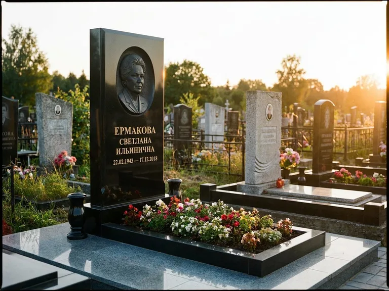 Памятник с барельефом — выполненная работа 18 в Новокузнецке
