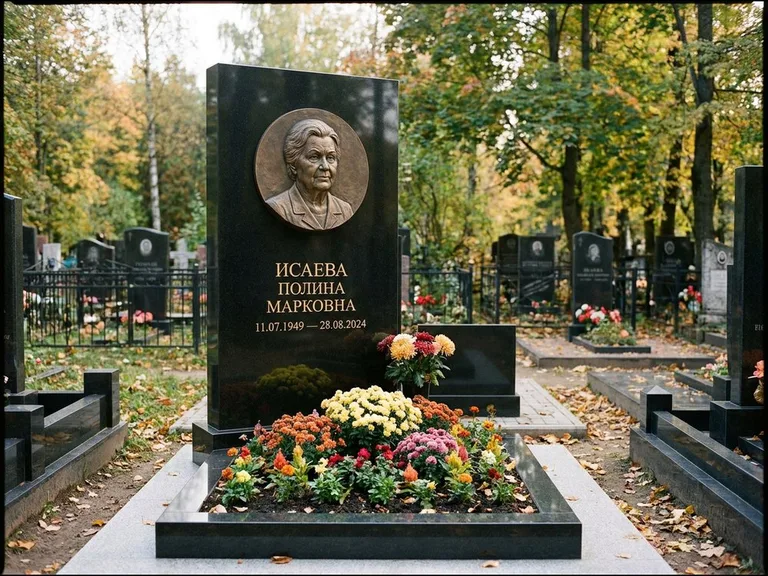 Памятник с барельефом — выполненная работа 20 в Новокузнецке