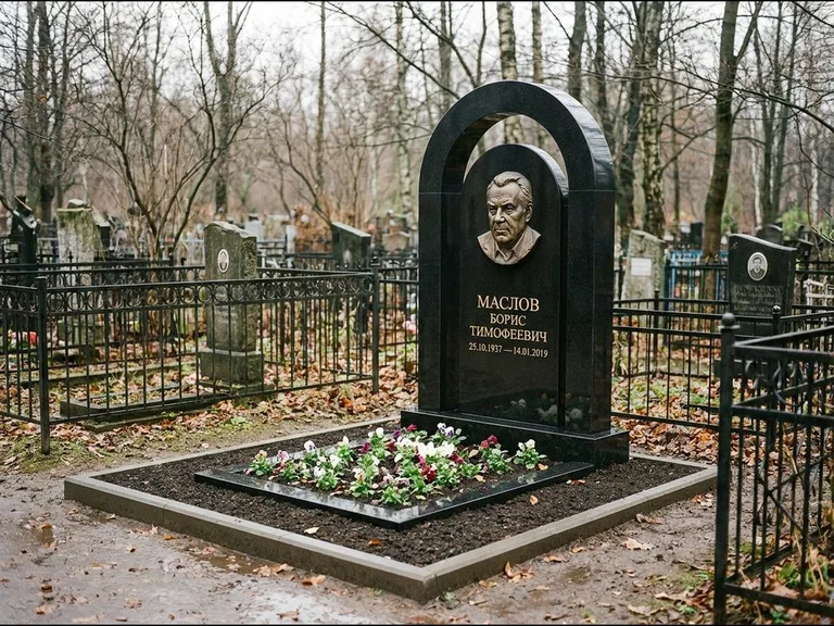 Памятник с барельефом — выполненная работа 23 в Новокузнецке