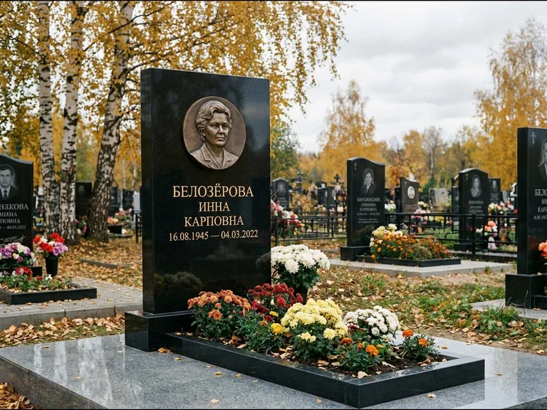Памятник с барельефом — выполненная работа 2 в Новокузнецке