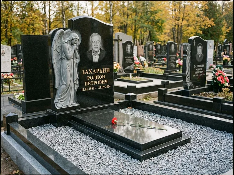 Памятник с барельефом — выполненная работа 44 в Новокузнецке