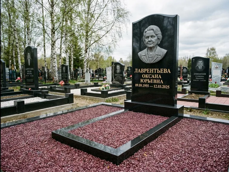 Памятник с барельефом — выполненная работа 47 в Новокузнецке