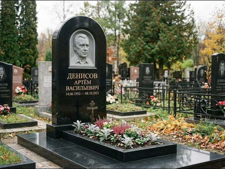 Памятник с барельефом — выполненная работа 5 в Новокузнецке
