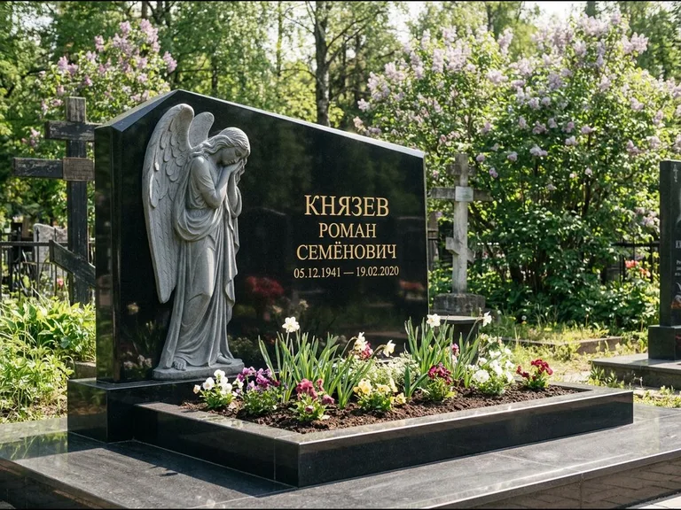 Памятник с барельефом — выполненная работа 9 в Новокузнецке