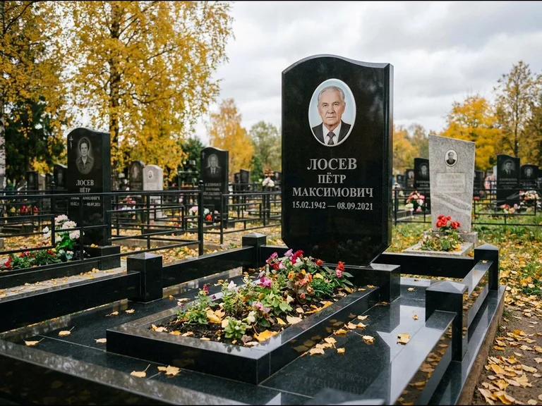 Керамический портрет — работа «Лосев» в Новокузнецке