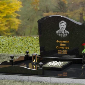 Памятник вертикальный Гранитный без креста - П155
