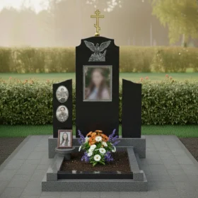 Православный гранитный памятник ПН324 - ПН324