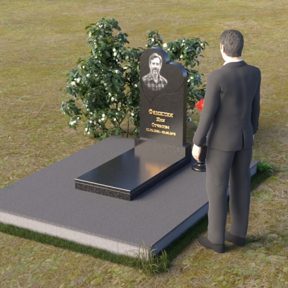 Гранитный или мраморный памятник вертикальный в Ставрополе