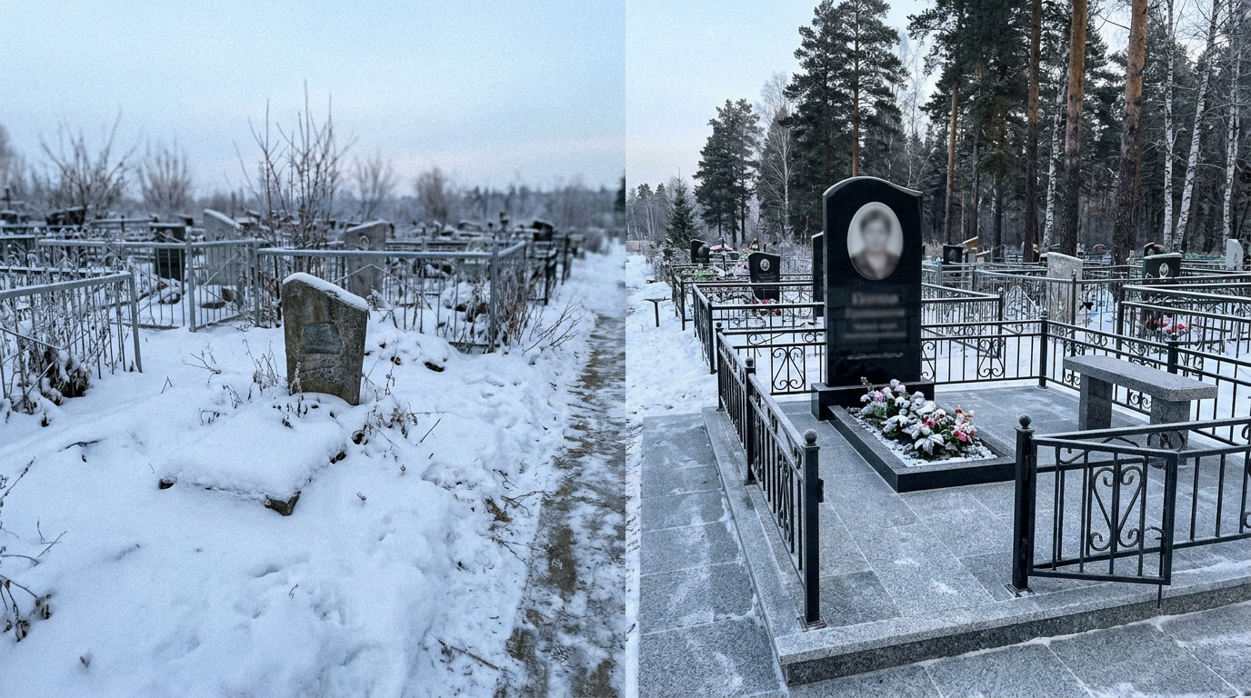 Памятник под ключ в Новокузнецке — пример 2