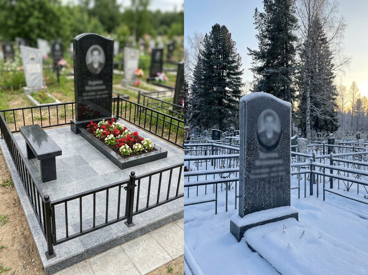 Памятник под ключ в Новокузнецке — пример 3