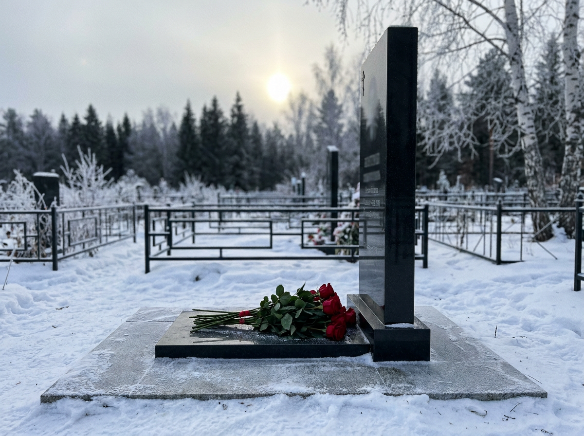 Уборка могилы в Новокузнецке — пример 4